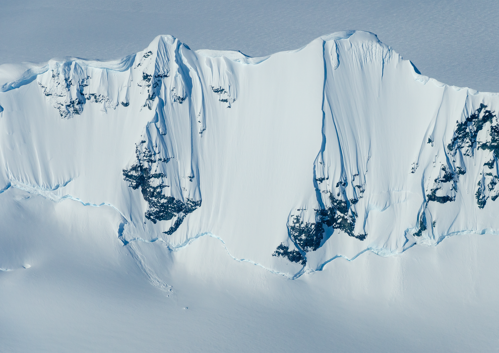Bergschrund, Palmer Land, Antarctic Peninsula