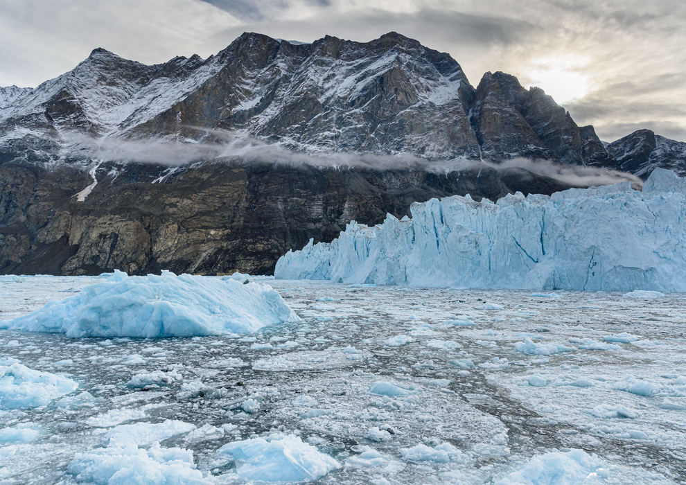 Daugaard-Jensen Gletscher, Nordvestfjord, Northeast Greenland National Park