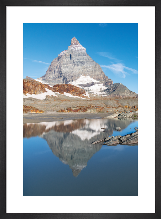 Matterhorn from Theodulgletschersee, Valais, Switzerland
