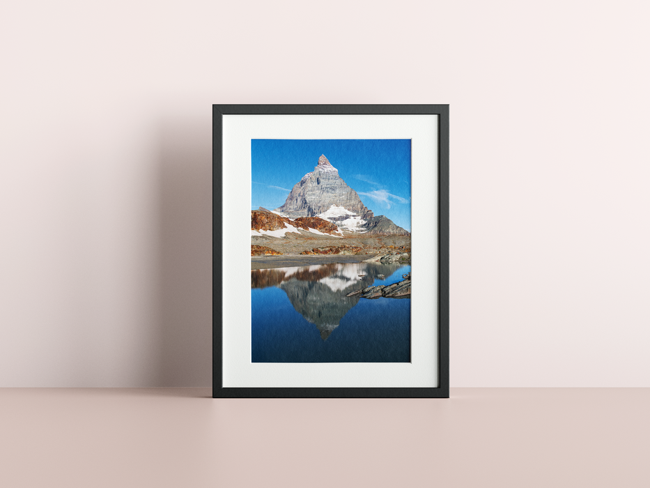 Matterhorn from Theodulgletschersee, Valais, Switzerland