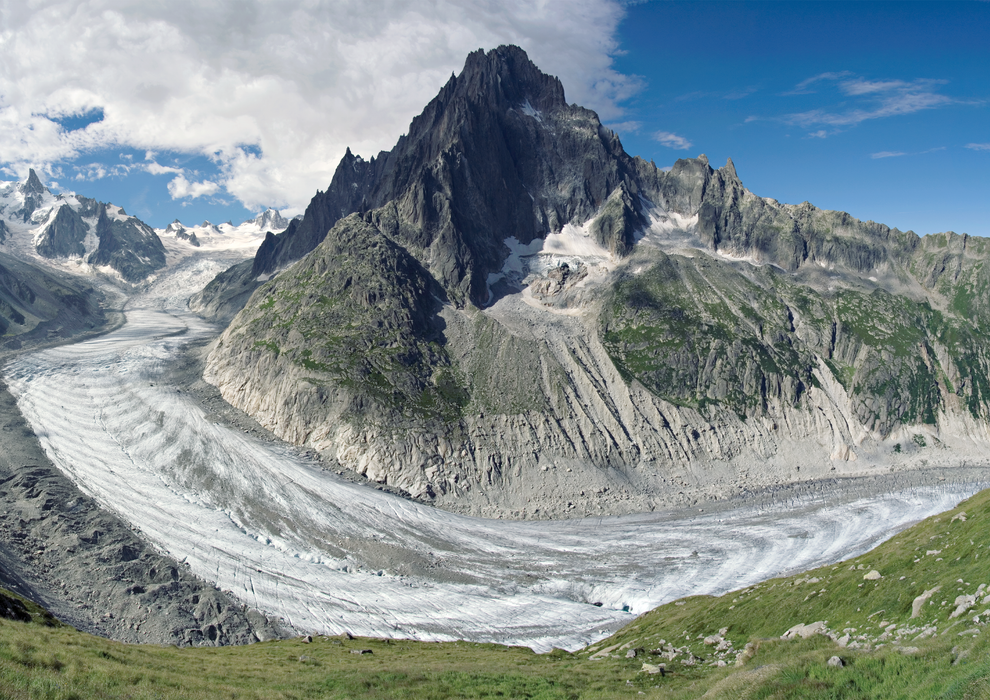 Mer de Glace, Mont Blanc Massif, Chamonix, France