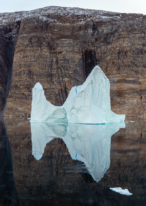 Pinnacled iceberg, Nordvestfjord, Northeast Greenland National Park