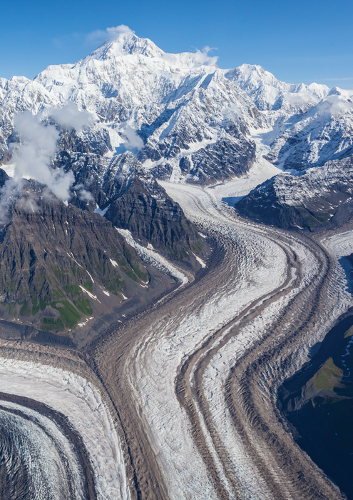 Tokositna Glacier, Alaska Range, Alaska