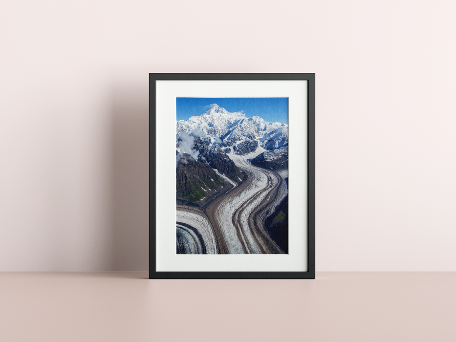 Tokositna Glacier, Alaska Range, Alaska